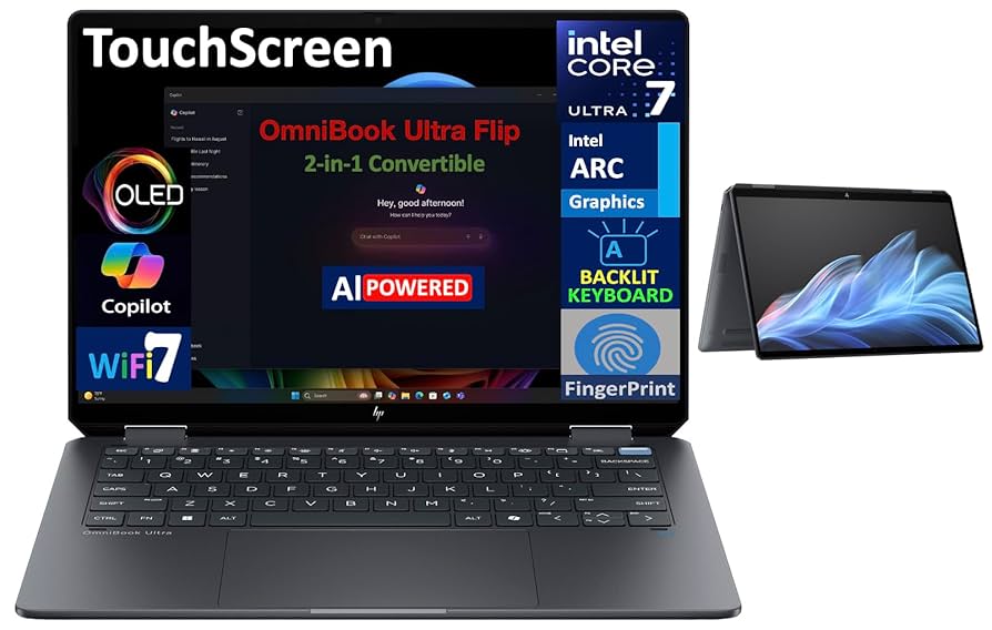 Amazon.com: HP OmniBook Ultra Flip (NextGen Spectre X360) 2